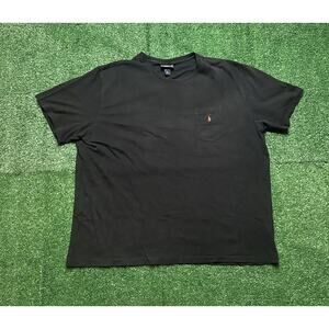 Vintage 90s Single Stitch Polo Ralph Lauren Pocket T-Shirt